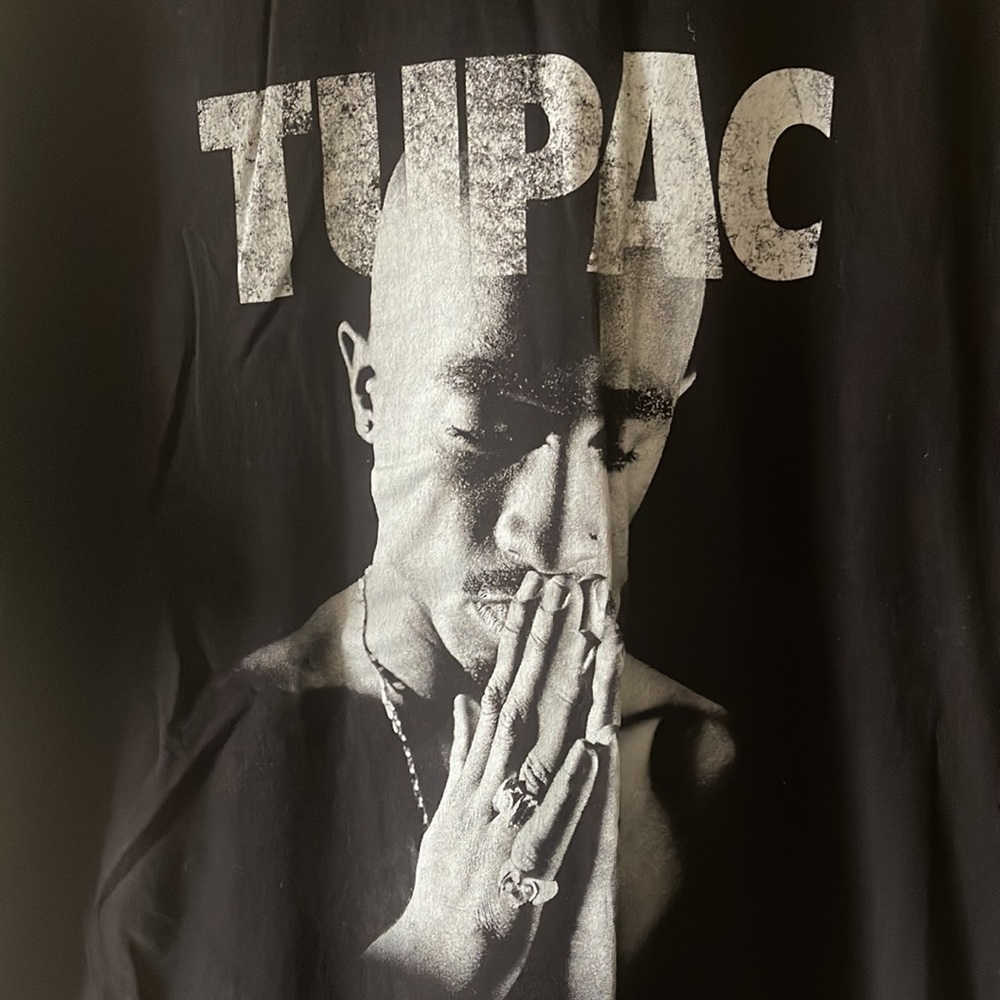 Mens 2PAC graphic T-shirt